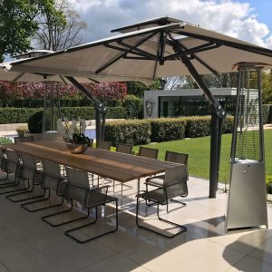 6m x 3m Cantilever Side Arm Umbrellas London