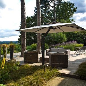 Grey Cantilever Garden Umbrella Guildford