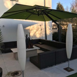 Lime Green Cantilever Umbrella Exeter