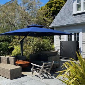 Blue Garden Umbrella - Poggesi