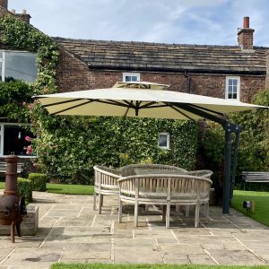 Poggesi Garden Umbrella - Low Position