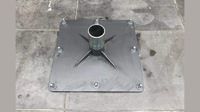 400mm bolt down base