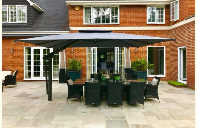 3.5m x 4.5m Piazza - with arm on shorter 3.5m side